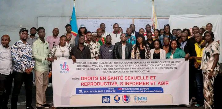 Kinshasa : quand les futurs journalistes s’engagent pour les droits en santé sexuelle et reproductive 2 1750613232030 2