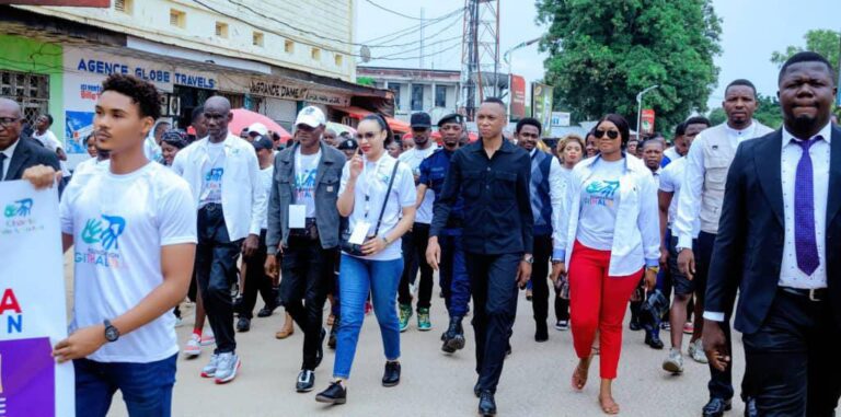 Tshopo : une marche pour la drépanocytose, avec l’appui du Président de l’Assemblée Provinciale