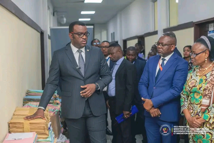 RDC : Jean-Pierre Lihau salue l’avancée de la numérisation du fichier des agents de l’État