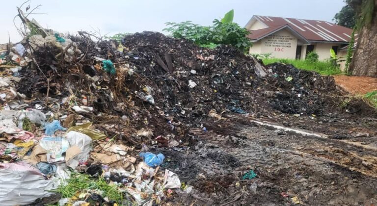 Kisangani : lancement du dégagement des immondices au centre-ville, près de l’INPP