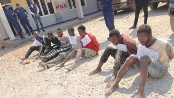 Lubumbashi : sept présumés criminels arrêtés lors d’une opération anti-banditisme