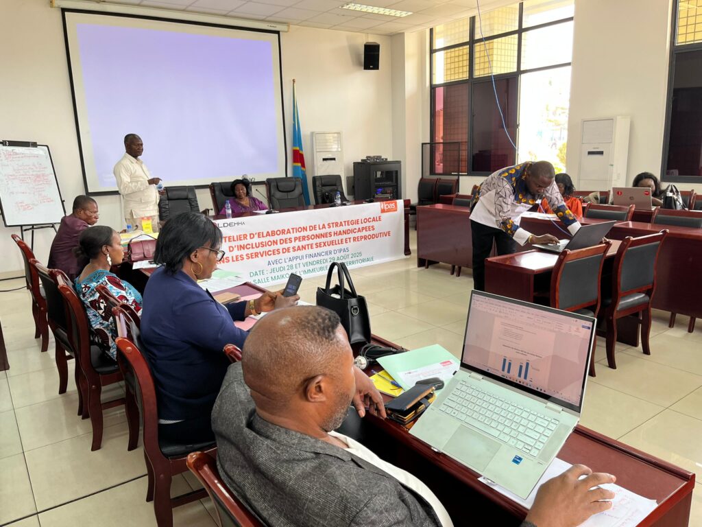 Kinshasa : IPAS appuie un atelier sur l’accès des personnes handicapées à la SSR 3 IMG 20250828 WA0123