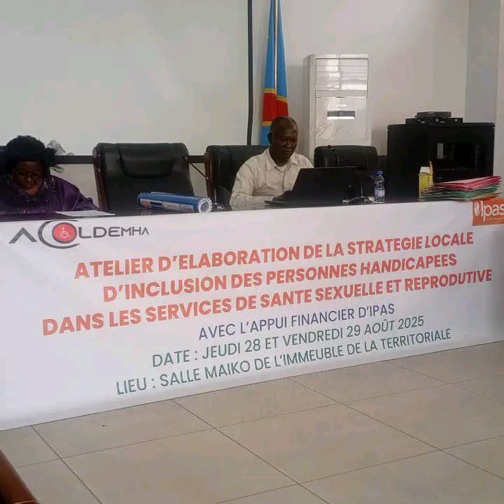 Kinshasa : IPAS appuie un atelier sur l’accès des personnes handicapées à la SSR