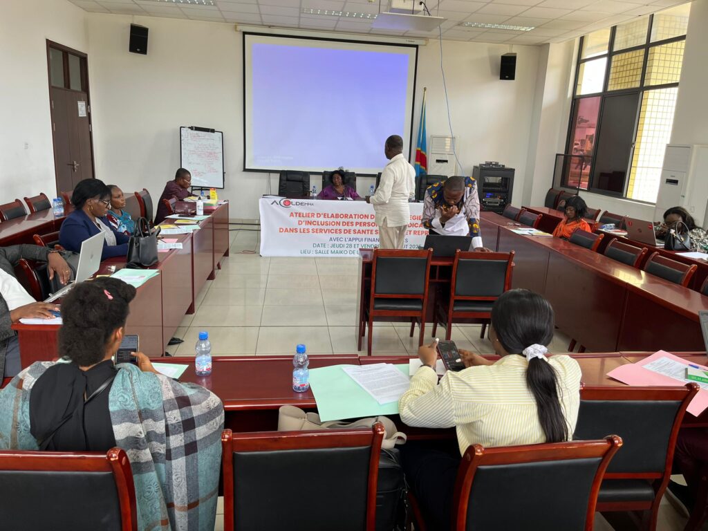 Kinshasa : IPAS appuie un atelier sur l’accès des personnes handicapées à la SSR 6 IMG 20250828 WA0128 1