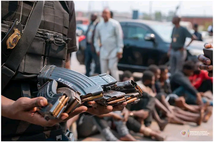 Kinshasa : 37 suspects présentés dans le cadre de l’opération Ndobo 4 1757059242112