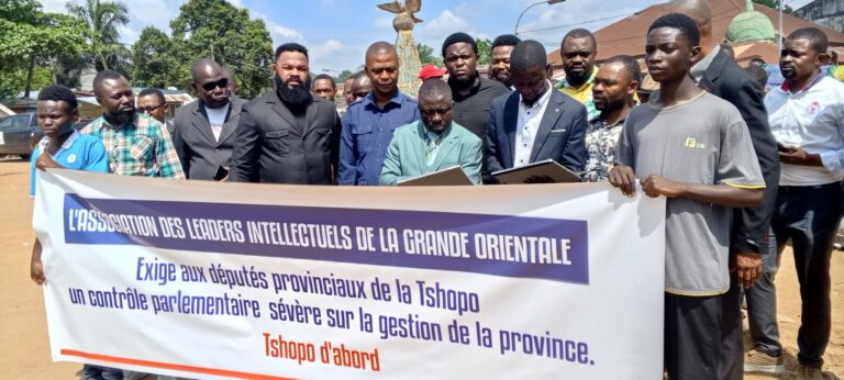 Tshopo : Les intellectuels alertent sur l’insécurité et les lacunes de la gouvernance provinciale