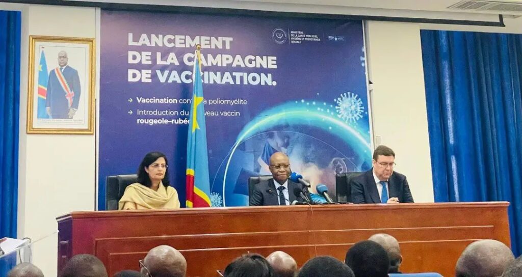 RDC : Le gouvernement déploie une campagne de vaccination pour les enfants de 6 mois à 14 ans 2 112362