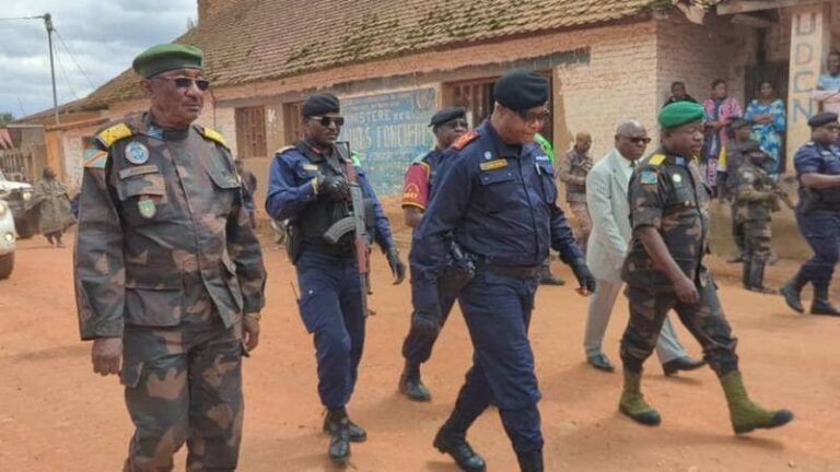 Nord-Kivu : Le commandant provincial de la police mobilise la jeunesse lors d’une parade à Lubero