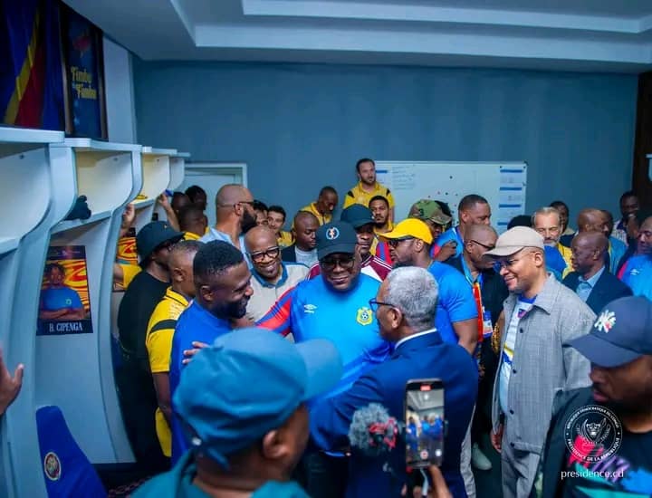 RDC : Félix Tshisekedi félicite les Léopards après leur victoire au Cameroun
