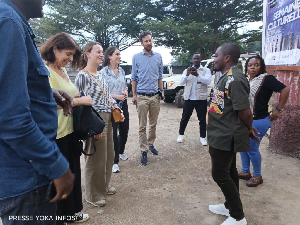 Tshopo : Odette Bakonga porte haut les couleurs de l’Espace Culturel Kimya devant la délégation d’Enabel 4 79236