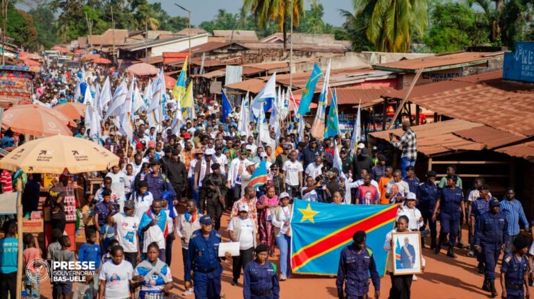 Buta : Mobilisation massive en soutien à Félix Tshisekedi après l’accord RDC–Rwanda