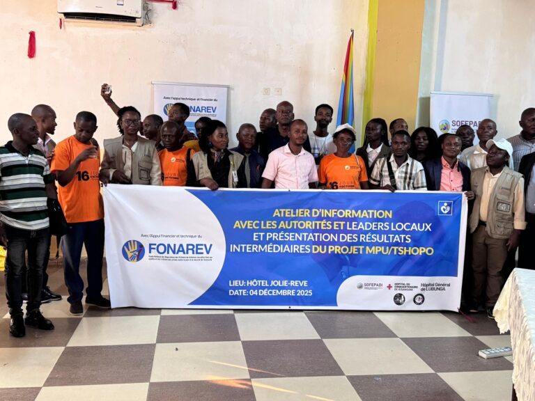 Kisangani : Face au conflit Mbole–Lengola, SOFEPADI et FONAREV présentent les avancées du projet MPU