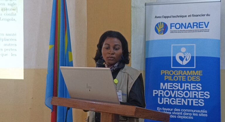 Kisangani : Me Rachel Kabamba dévoile les avancées de l’accompagnement psychosocial des victimes du conflit Mbole–Lengola