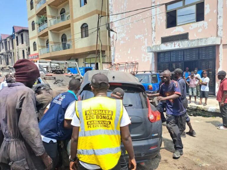 Kinshasa : Opération coup de balai contre les garages illégaux à Kasa-Vubu