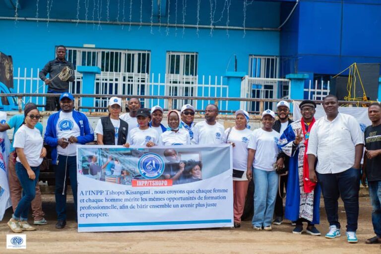Kisangani : L’INPP/Tshopo mobilise la population pour l’égalité et l’accès des femmes aux métiers techniques