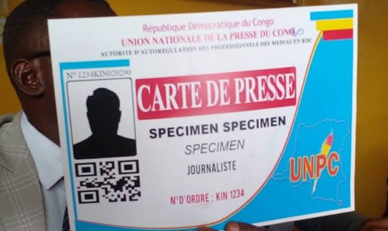 RDC : Nouveaux frais de carte de presse et cotisations, l’UNPC tranche