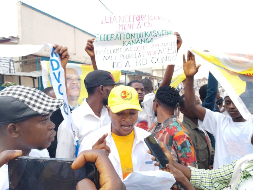 Kananga : Une marche de l’opposition dispersée, l’A.Ch réclame un dialogue inclusif 2 IMG 20251215 WA0103 1