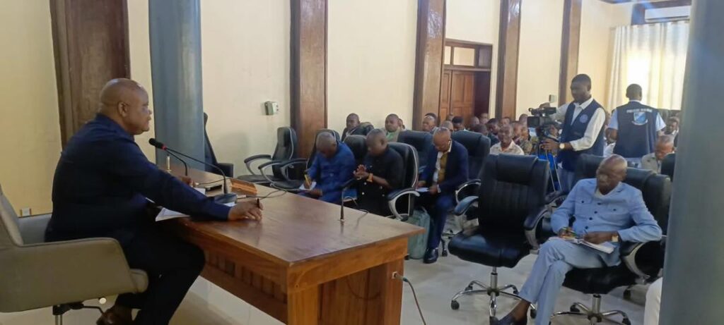Kisangani : Le maire Delly Likunde mobilise les chefs d’entités face aux défis sécuritaires 2 IMG 20251223 WA0134