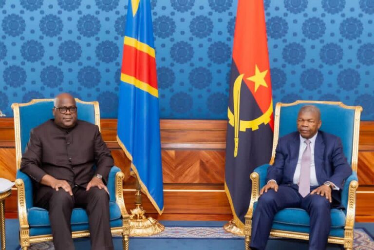 Luanda : Tshisekedi et Lourenço accélèrent les efforts pour ramener la paix dans l&rsquo;Est de la RDC