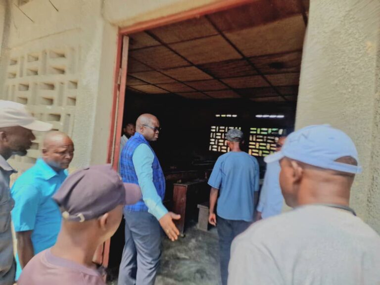 Kisangani : Le DG de l’ISTM effectue une visite surprise pour contrôler les infrastructures