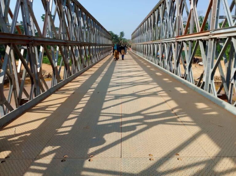 Haut-Uélé : Les travaux de réhabilitation du pont Emboo (RN 25) sont terminés