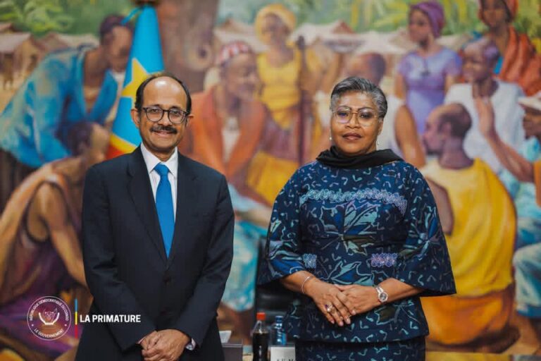 RDC : La Première ministre Judith Suminwa échange avec l’ONU sur la réduction des risques de catastrophes