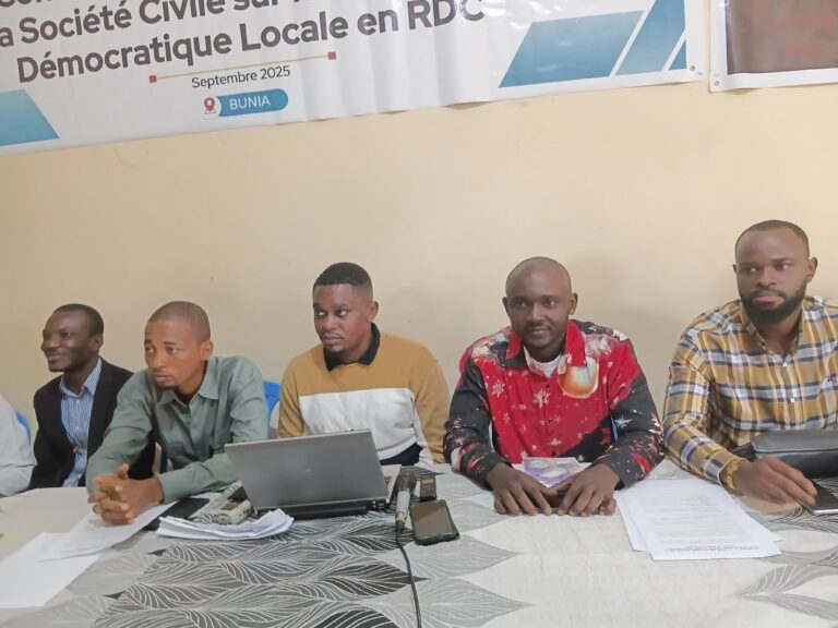 Tshopo : Des acteurs de la société civile dénoncent une montée des risques sécuritaires