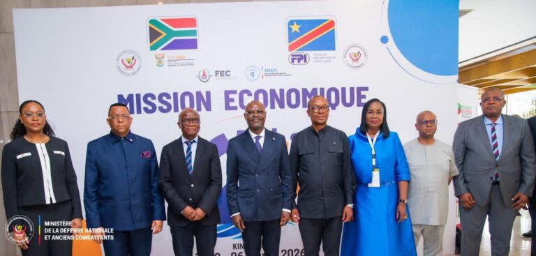 Investissements : La RDC et l’Afrique du Sud ouvrent une mission économique à Kinshasa