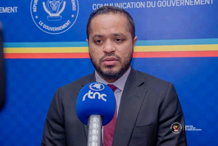 Kinshasa : Mike-David Mokeni évoque la situation judiciaire du Bas-Uele auprès du ministre de la Justice