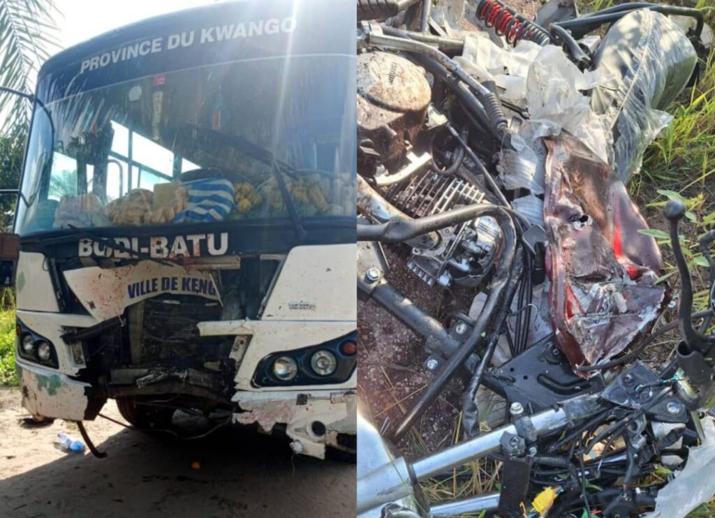 Kwango : Un bus de la compagnie Bodi Batu impliqué dans un accident mortel sur l’axe Kinshasa–Kenge 2 506999