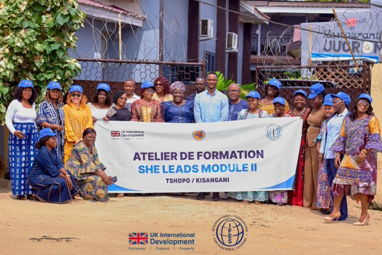 Kisangani : Une nouvelle cohorte de femmes formées au leadership politique grâce à She Leads