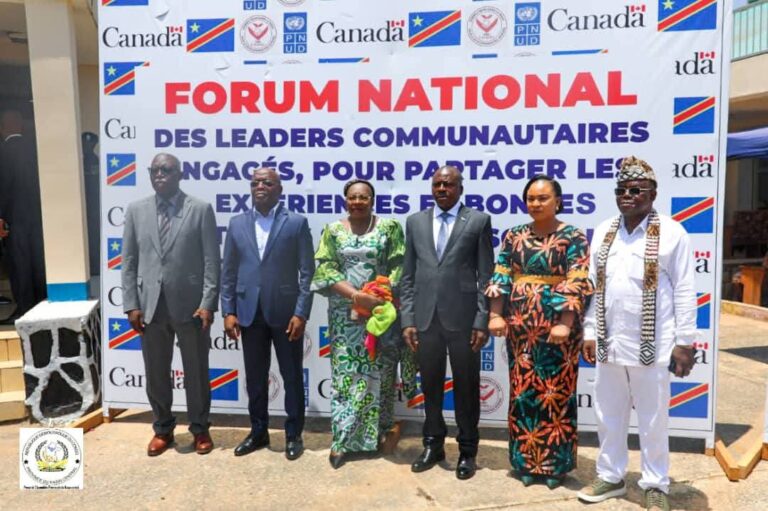 Kananga : Les élus du Kasaï Central salués pour leur lutte contre les VBG lors du forum national sur la masculinité positive