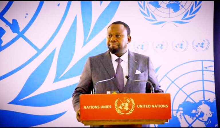 Genève : Samuel Mbemba alerte la communauté internationale sur les violations commises par le Rwanda et ses supplétifs