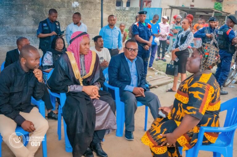 Tshopo : Mateus Kanga exprime la compassion de l’institution à la Vice-Maire de Kisangani