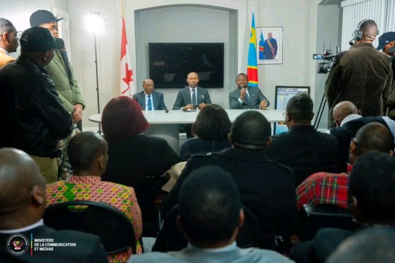 Canada : Samuel Mbemba en échange avec la diaspora sur la situation sécuritaire dans l’Est de la RDC
