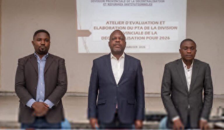 Kasaï Oriental : Renforcement de la planification stratégique avec l’atelier PAO et PTA 2026