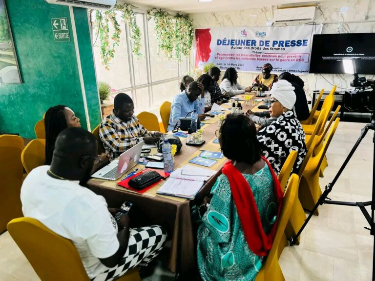 Kinshasa : RJSSR et Marie Stopes RDC forment les journalistes à la prévention des violences de genre