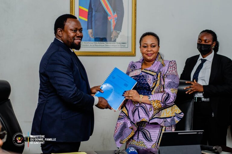 Kinshasa : la ministre Micheline Ombae Kalama remet le deuxième rapport sur le Protocole de Maputo