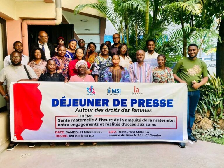 Kinshasa : Journalistes et experts échangent sur la santé maternelle face à la gratuité de la maternité