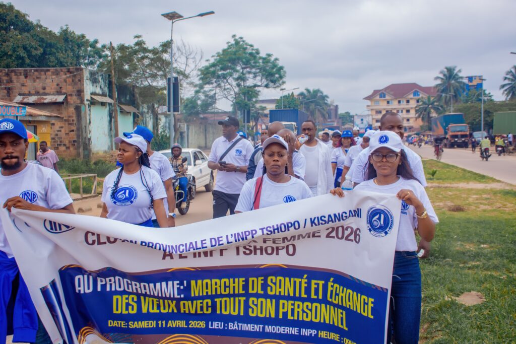 Tshopo : l’INPP clôture le Mois de la Femme par une marche de santé et un échange de vœux 9 778069