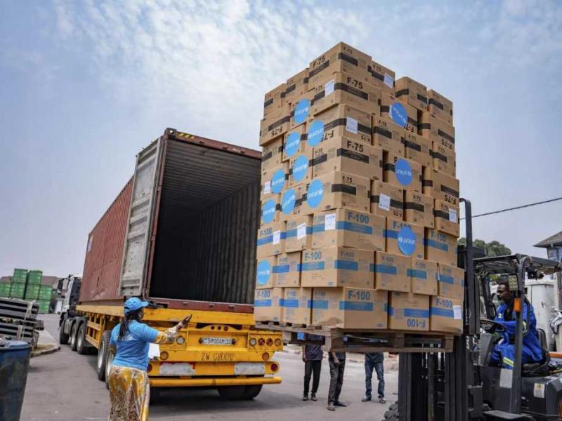 Ituri : 50 tonnes d’équipements sanitaires arrivent à Bunia pour freiner la propagation d’Ebola 2 969315