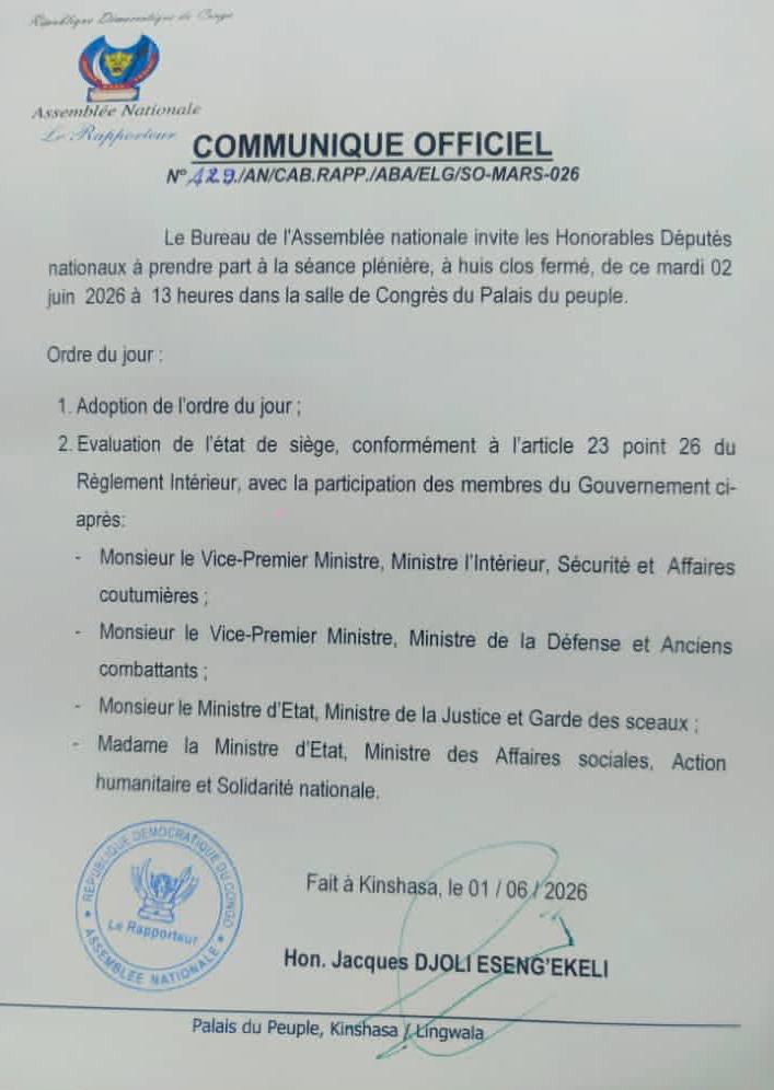 Sécurité dans l’Est : l’Assemblée nationale organise une séance à huis clos sur l’avenir de l’état de siège 3 1029993
