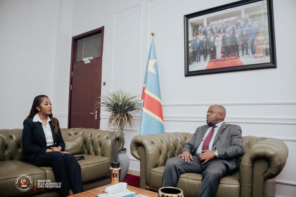 RDC : Grace Emie Kutino et Jacquemain Shabani unissent leurs efforts pour accélérer le déploiement de la Carte Avantage Jeune 2 1065757