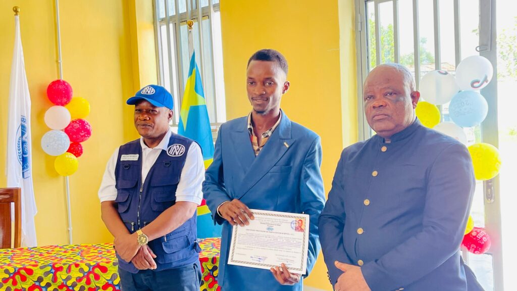 Kisangani : 30 jeunes incubés reçoivent leurs brevets à l’INPP/Tshopo après six mois de formation en entrepreneuriat financée par Enabel 3 1127659 1